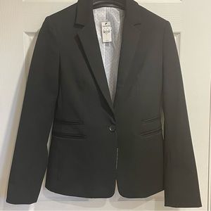 NWT Sleek Black One-Button Blazer by Express, Size 8
